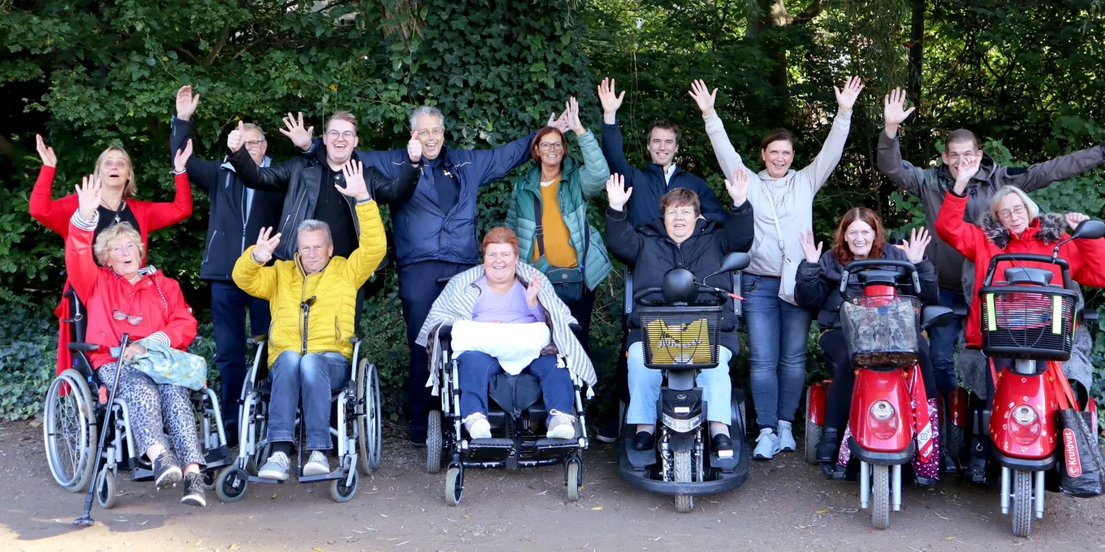 Teamuitje-thema Mensen met een beperking